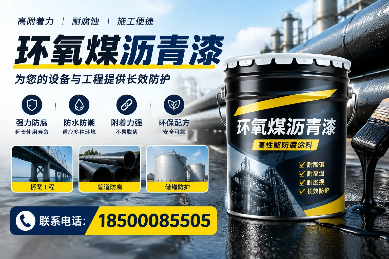 环氧煤沥青漆与其他涂料的对比分析，助力丹东企业决策